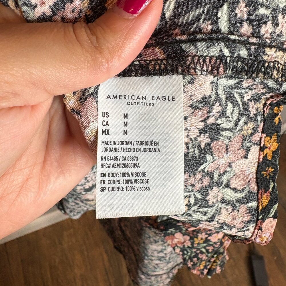 American Eagle floral duster kimono cardigan - Picture 5 of 6